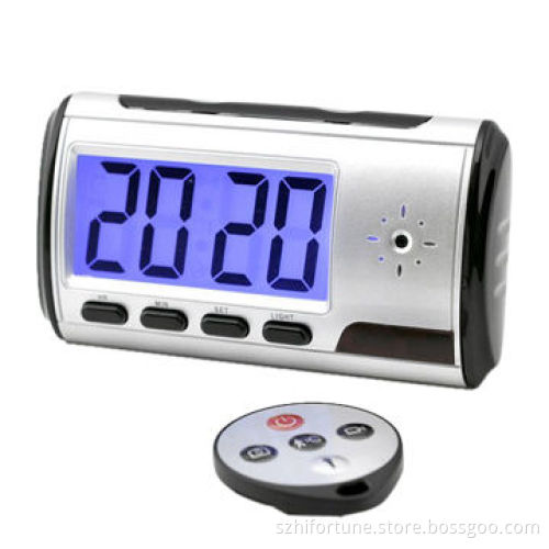 Surveillance Spy Camera Clock, 130mA/3.7V Power Consumption